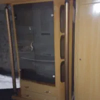 بوفه چوبی سه طبقه و دراور و کمد لباس|بوفه، ویترین، کنسول|زابل, |دیوار