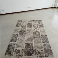 گلیم فرش رنگ کرم