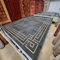 گلیم تبریز سایز ۱۵۰ در ۱ مدل ورساچ طلایی|گلیم، جاجیم، گبه|مشهد, امیر المومنین|دیوار