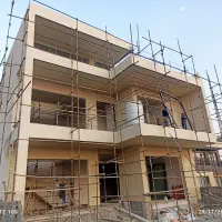 نمای سیمانی آبصاب مدرن و شسته