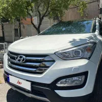ماشین سانتافه ۲۰۱۵دو فول آپشن بدون رنگ وتصادف