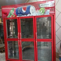 یخچال ویترینی 6درب یک سمت نما درحدنو