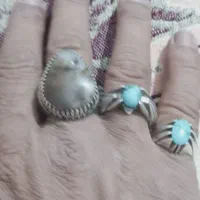 انگشتر نقره گرم 350