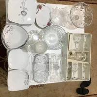 ظروف کریستال و چینی
