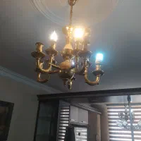 لوستر برنزی|لوستر و چراغ آویز|تهران, اوقاف|دیوار