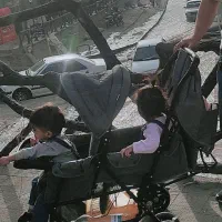 کالسکه دوقلویی،آغوشی دوعدد،کریردوعدد