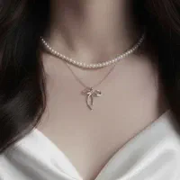 گردنبند پاپیونی بدلیجات اکسسوری