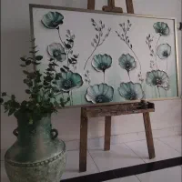 تابلوی نقاشی برجسته ی نیلوفر|تابلو، نقاشی، عکس|تهران, آبشار تهران (دریاچه)|دیوار