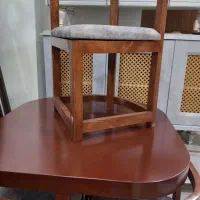 میز نهار خوری کم جا چوب ضخیم|میز و صندلی غذاخوری|گرگان, |دیوار