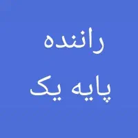 راننده پایه یک