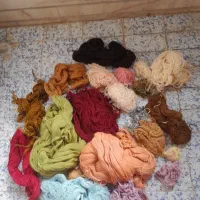 قالی دستباف گارگاه خومه نخ ابریشم تابلو سفید چوقا|فرش|شهرکرد, |دیوار