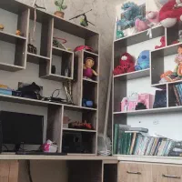 دو تا دکور و سه تا کمد|کتابخانه، شلف، قفسههای دیواری|بافق, |دیوار