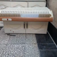 کابینت فلزی ۳ متر دیواری وزمینی همراه باسینک وشیر