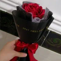 شاخه گل روبانی|گل مصنوعی|برازجان, |دیوار