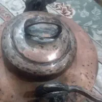 کتری وآفتابه دست ساز قدیمه قدیمی|کلکسیون اشیاء عتیقه|زنجان, |دیوار