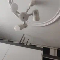 آویز سه شعله فنری|لوستر و چراغ آویز|تربتحیدریه, قائم|دیوار