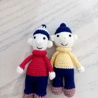 عروسک بافتنی