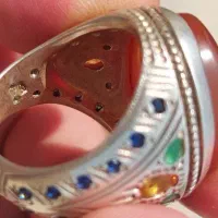 انگشترهای نقره عیاربالای متنوع و متفاوت