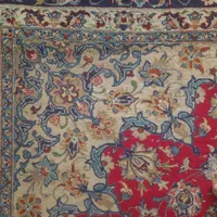 دو تخته فرش قدیمی نجف آبادی وبختیاری|فرش|اصفهان, تیران|دیوار