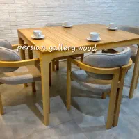 سانرایز میز ناهارخوری دونفره آرنیکا ترکیب هنروچوب|میز و صندلی غذاخوری|تهران, علم و صنعت|دیوار