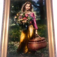 تابلو دست بافت|تابلو فرش|تهران, سازمان برنامه شمالی|دیوار