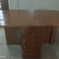 میز ناهار خوری شش نفره تاشو