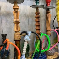 قلیان کامل تنه چوبی در صد مدل متفاوت