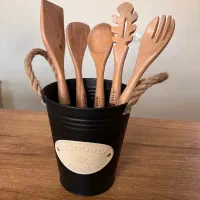 ست کفگیر ملاقه سطلی