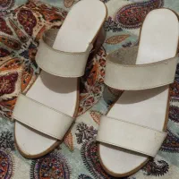 کفش پاشنه بلند سفید|کیف، کفش، کمربند|گنبد کاووس, |دیوار