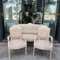 مبل فرانسوی جوب راش کد ۱۱۳|مبلمان خانگی و میز عسلی|تهران, میدان میوه و تره‌بار مرکزی|دیوار