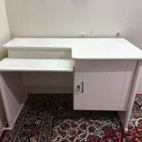 میز کامپیوتر بزرگ چوبی