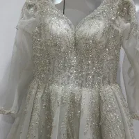 فروش فوری لباس عروس بسیار شیک|لباس|کاشمر, |دیوار