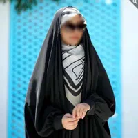 چادر مشکی عبایی جده دانشجویی سنتی کد 78Bn|لباس|خوی, |دیوار