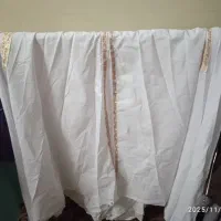 سلام چادرسفیددوخته شده برای جشن تکلیف