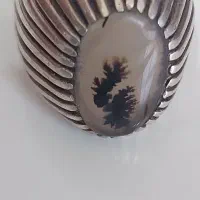 انگشتر نقره کار دست و سنگها طبیعی خاص و زیبا|جواهرات|رشت, یخسازی|دیوار