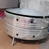 تنور گازی 6 شعله ای ودوتا شعله وسط نو