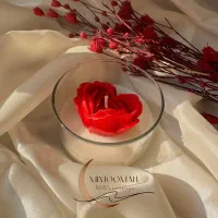 شمع های جار شیشه ای قلبی ولنتاین|صنایع دستی و سایر لوازم تزئینی|تهران, پاسداران|دیوار