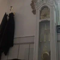 ساعت ایستاده چوبی خیلی خوشگل  سالم