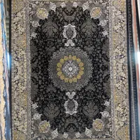 فرش ۱۰۰ تخته ترمه مشهد پتینه ابرنگی مناسب|فرش|تنکابن, |دیوار