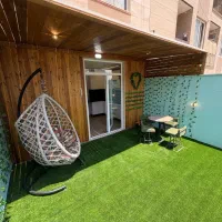 ۵۲متر+۲۵متر حیاط خلوت/فول دیزاین/بینظیر در نور