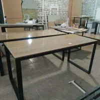 دوعددمیز چوبmdf صندلی لهستانی دکوپاژ16عدد|میز و صندلی غذاخوری|مشهد, ده دی|دیوار