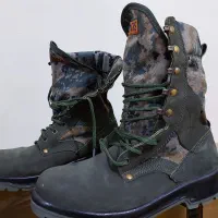 پوتین چرم مشکی بهمن ساتر کامپیوتری دیجیتال آقانژاد