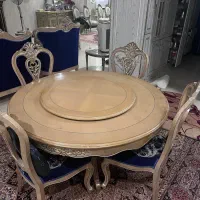 مبلمان کلاسیک ۶ نفره با ناهارخوری|مبلمان خانگی و میز عسلی|تهران, الهیه|دیوار