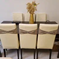 میز ناهار خوری ۸ نفره به همراه صندلی