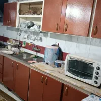 کابینت آلمینیومی رنگ کوره ای