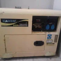 موتور برق مارکیوس دیزل سایلنت ۶۵۰۰ وات|ماشین‌آلات صنعتی|کرج, کارخانه قند|دیوار