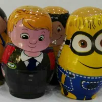 شانسی ماتروشکا دختر و پسر لاکی تویز