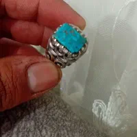 انگشتر فیروزه نیشابور ۱۵ گرم و ۱۰۰|جواهرات|مشهد, شهید معقول|دیوار