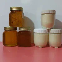 عسل کوهستان طبیعی و روغن بز درجه یک