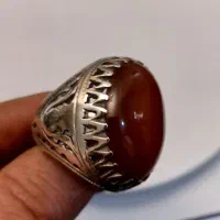 انگشتر  نقره با سنگ ارزنده دوعدد|کلکسیون اشیاء عتیقه|تهران, تهرانسر شمالی|دیوار